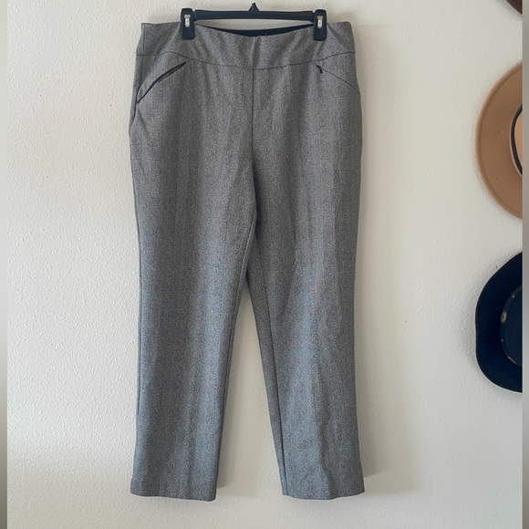 Investments Pants - Investments Gray Women's Trousers